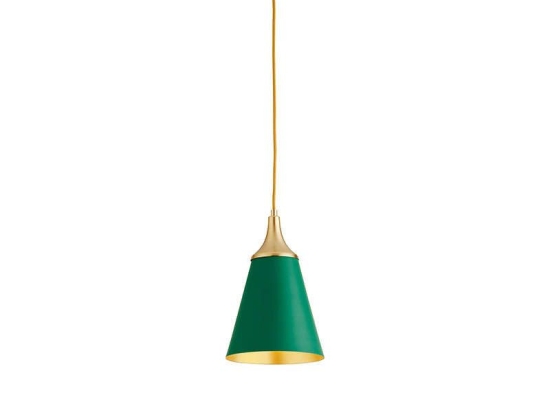 Φωτιστικό Οροφής Menta 4241500 D190 Green-Gold Viokef Μέταλλο