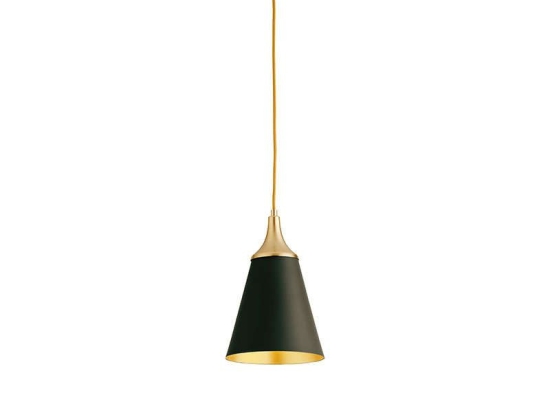 Φωτιστικό Οροφής Menta 4241501 D190 Black-Gold Viokef Μέταλλο