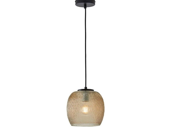 Φωτιστικό Οροφής Rain 3096401 Honey Viokef Γυαλί