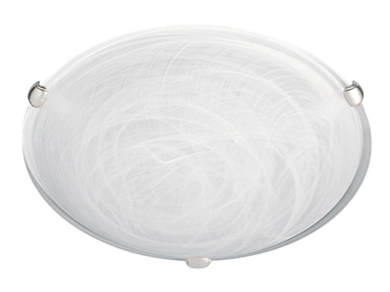 Φωτιστικό Οροφής - Πλαφονιέρα Electra 3913200 D400 White Viokef Μέταλλο,Γυαλί