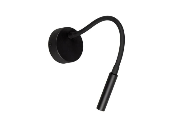 Φωτιστικό Τοίχου-Απλίκα Ivor 4176000 Black Viokef Μέταλλο