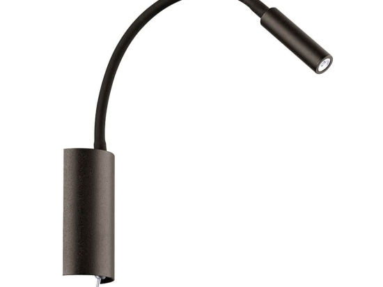 Φωτιστικό Τοίχου-Απλίκα Led Matrix 4218101 Black Viokef Μέταλλο