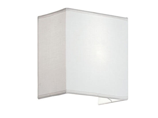 Φωτιστικό Τοίχου-Απλίκα Linea 4123800 White Viokef Ύφασμα