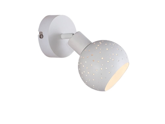 Φωτιστικό Τοίχου - Σποτ Galaxy 4168001 White Viokef Μέταλλο