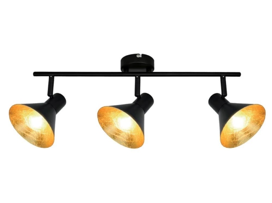 Φωτιστικό Οροφής - Σποτ Harvey 4167200 Black Viokef Μέταλλο