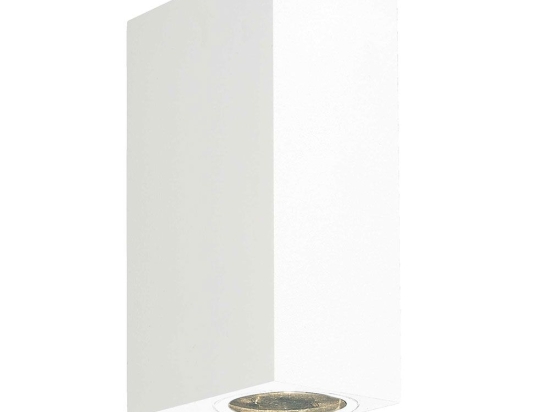 Φωτιστικό Τοίχου-Απλίκα Sq Tilos 4099401 2-L White Viokef