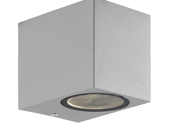 Φωτιστικό Τοίχου-Απλίκα Sq Tilos 4099502 H80 1-L Silver Viokef