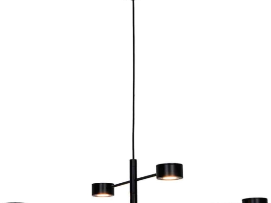 Φωτιστικό Οροφής Prima 4258100 Led Black Viokef Μέταλλο