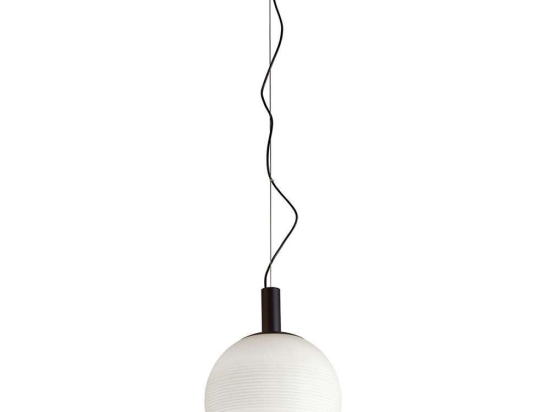 Φωτιστικό Οροφής Angelo 4248700 E27 Black-White Viokef Μέταλλο,Γυαλί