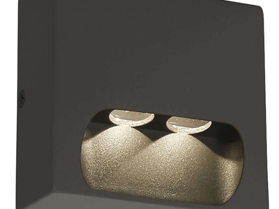Φωτιστικό Τοίχου - Απλίκα Poros 4261401 L:100 Anthracite Viokef