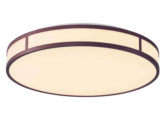 Φωτιστικό Οροφής - Πλαφονιέρα Piedro 4266700 50x10cm Led 4195Lm 45W 3000K White-Coffee Viokef Μέταλλο,Ακρυλικό