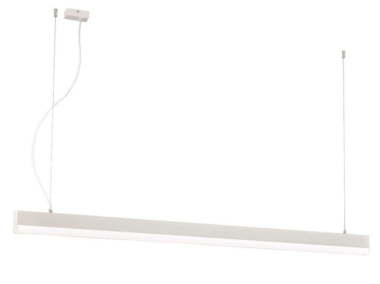 Φωτιστικό Οροφής - Ράγα Aria 3911-0018-3-W-N 150x120cm Led 4400Lm 40W 3000K White Viokef Αλουμίνιο