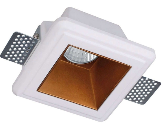 Σποτ Χωνευτό Flame 4209900 12x12x10cm 1xGU10 13W White Viokef