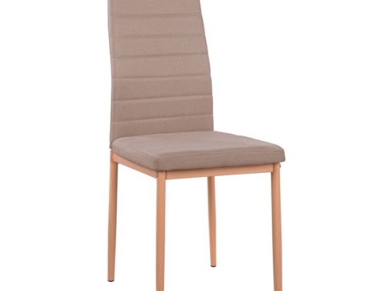 ΚΑΡΕΚΛΑ ΜΕΤΑΛΛΙΚΗ LADY HM0037.14 ΜΠΕΖ ΥΦΑΣΜΑ ΜΕΤΑΛΛΙΚΟ ΣΚΕΛΕΤΟ K/D 40x48x95 εκ.