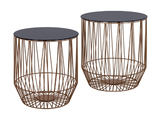 ΖΙΓΚΟΝ 2ΤΜΧ CAGE HM8601 ΜΑΥΡΟ ΓΥΑΛΙ ΚΑΙ ΧΡΥΣΟ ΜΕΤΑΛΛΙΚΟ ΣΚΕΛΕΤΟ
