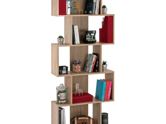 ΒΙΒΛΙΟΘΗΚΗ ΜΕΛΑΜΙΝΗΣ EZIR HM2385.02 SONAMA 70x25x177Υ εκ.