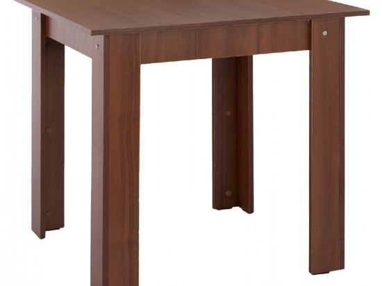 ΤΡΑΠΕΖΙ ΚΟΥΖΙΝΑΣ KELVIN 80x80x77Υεκ. ΚΑΡΥΔΙ HM2427.04