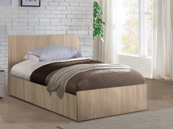 ΚΡΕΒΑΤΙ ADLER ΜΟΝΟ 90X200 SONAMA OAK HM2433.01