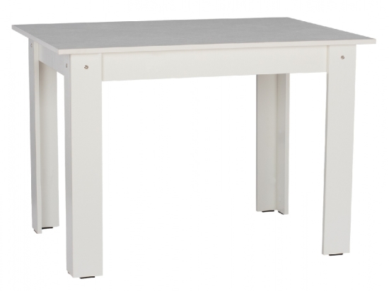 ΤΡΑΠΕΖΙ ΚΟΥΖΙΝΑΣ 110x80x77Υεκ. ΛΕΥΚΟ HM2428.03