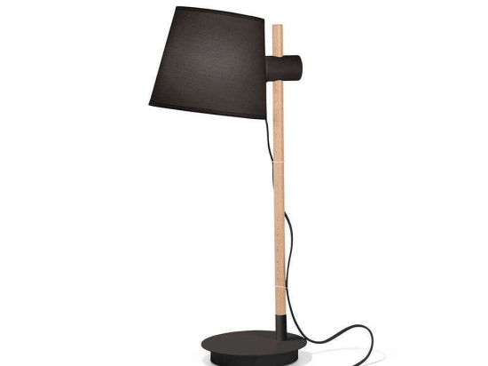 Φωτιστικό Επιτραπέζιο Axel 272238 20x27x66cm 1xE27 60W Black Ideal Lux