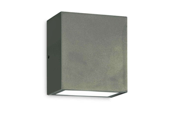 Φωτιστικό Τοίχου Argo Led 250946 10x5,5x9cm 10W 3000K Anthracite Ideal Lux