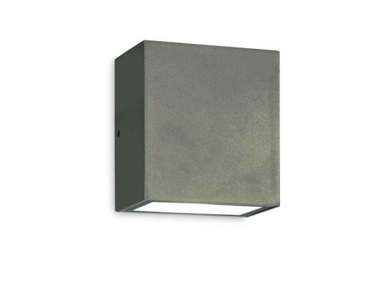 Φωτιστικό Τοίχου Argo Led 268293 10x5,5x9cm 10W 4000K Anthracite Ideal Lux