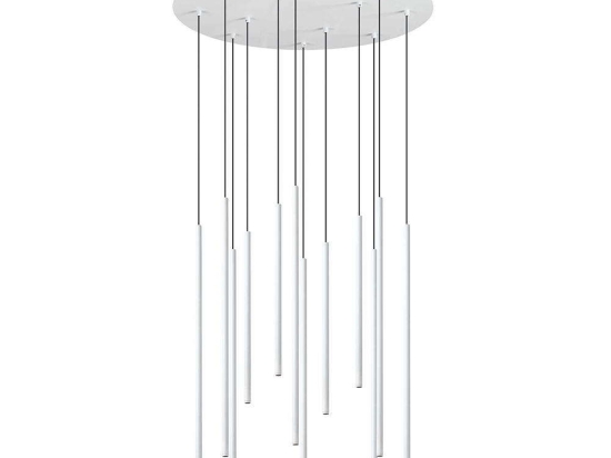 Φωτιστικό Οροφής Filo 263441 60x86/150cm LED 23W 3000K White Ideal Lux