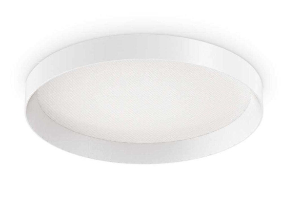 Φωτιστικό Οροφής-Πλαφονιέρα Fly 254272 45X7cm 26W 3000K White Ideal Lux
