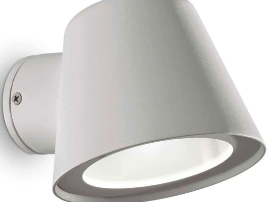 Φωτιστικό Τοίχου - Απλίκα Gas 322407 11,5x15x9,5cm 1xGU10 28W Grey Ideal Lux
