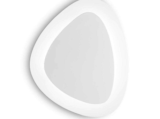 Φωτιστικό Τοίχου-Απλίκα Gingle 196190 25x19,5x5,5cm LED 19W 3000K White Ideal Lux