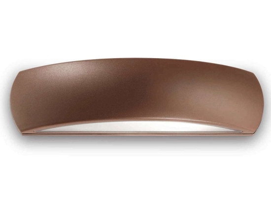 Φωτιστικό Τοίχου - Απλίκα Giove 163598 33x10x8cm 1xE27 60W Coffee Ideal Lux