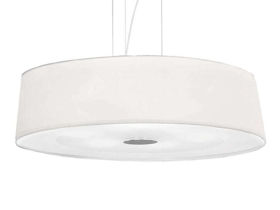 Φωτιστικό Οροφής Hilton 075501 50x21/230cm 4xE27 60W White Ideal Lux