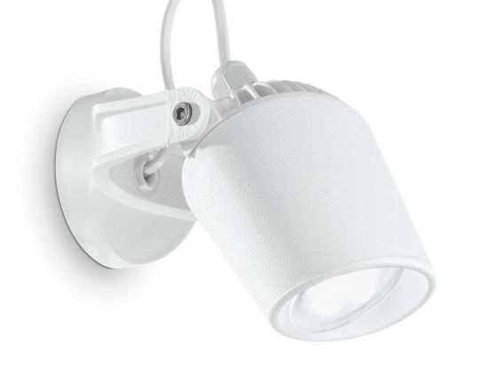 Φωτιστικό Τοίχου-Απλίκα Minitommy 096483 12x12,5x12cm 1xGU10 6W 4000K White Ideal Lux