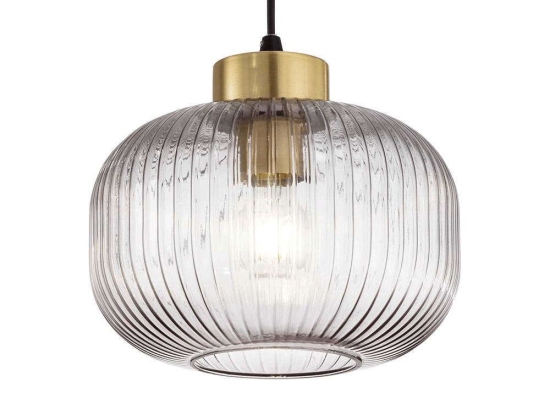 Φωτιστικό Οροφής Mint-2 237398 24x24,5/233,5cm 1xE27 60W Smoke Ideal Lux