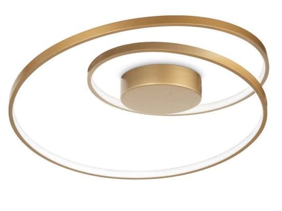 Φωτιστικό Οροφής-Πλαφονιέρα Oz 269429 60x18cm LED 49W 3000K Gold Ideal Lux