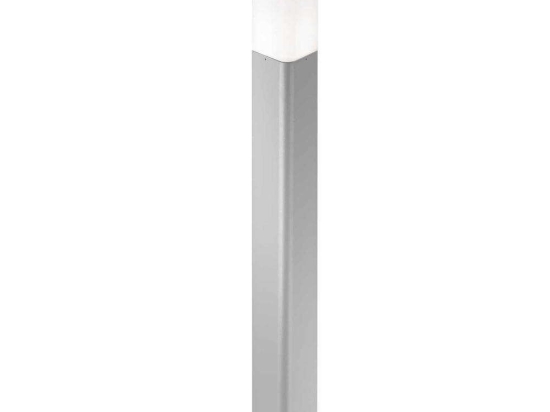 Φωτιστικό Δαπέδου Pulsar 135922 10,5x80x10cm 1xE27 42W IP44 Grey Ideal Lux