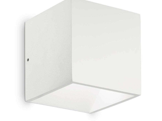 Φωτιστικό Τοίχου - Απλίκα Rubik 149745 10x10x10cm Led 730lm 8,5W 4000K White Ideal Lux