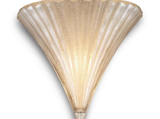 Φωτιστικό Τοίχου-Απλίκα Santa 013046 24,5x22x16cm 1xE14 40W Gold Ideal Lux