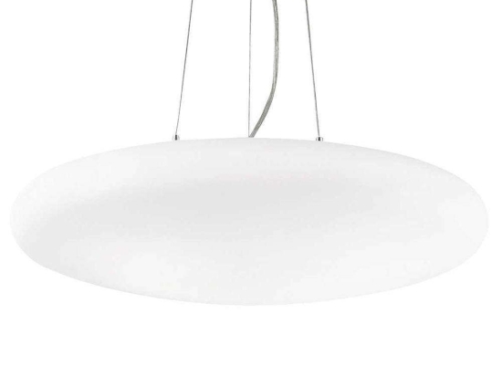 Φωτιστικό Οροφής Smarties 031996 60x22,5/231,5cm 5xE27 60W White Ideal Lux