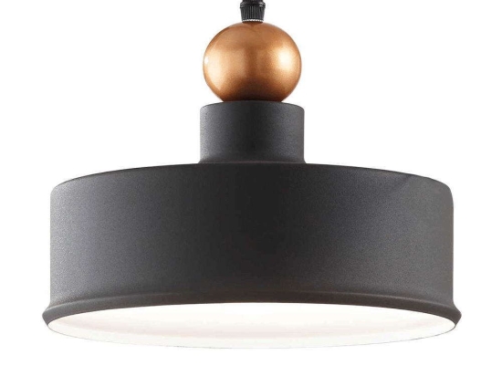 Φωτιστικό Οροφής Triade-2 221489 24,5x36/176,5cm 1xE27 42W Grey Ideal Lux