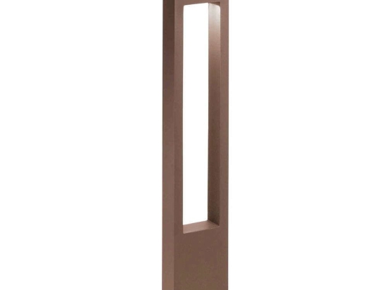 Φωτιστικό Δαπέδου Vega 213361 15x80x5cm 1xG9 15W IP44 Coffee Ideal Lux