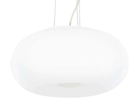 Φωτιστικό Οροφής Ulisse 095226 42x26/235cm 3xE27 60W White Ideal Lux