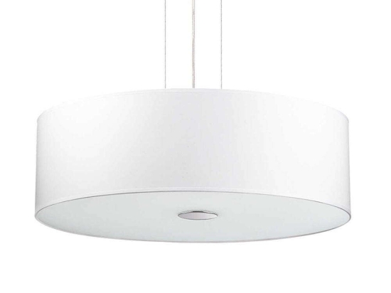 Φωτιστικό Οροφής Woody 103242 60x24/233cm 5xE27 60W White Ideal Lux