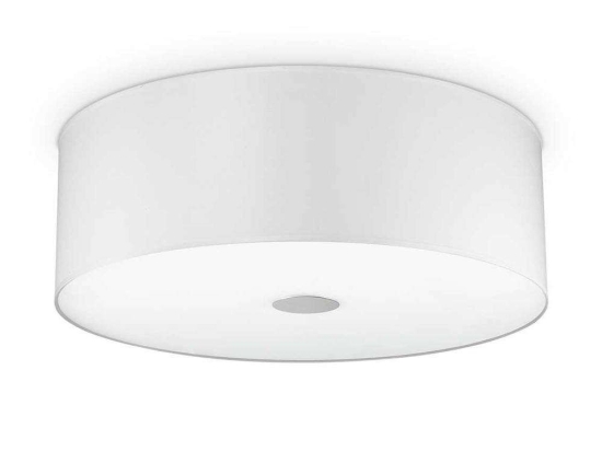 Φωτιστικό Οροφής-Πλαφονιέρα Woody 103266 50x18cm 4xE27 60W White Ideal Lux