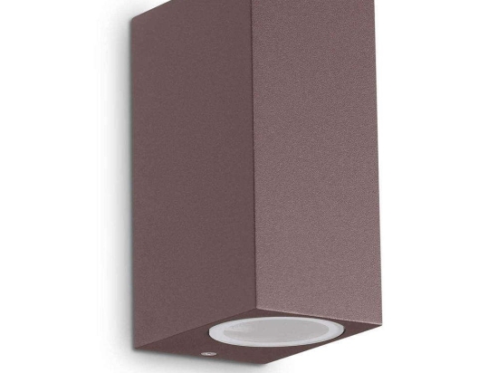 Φωτιστικό Τοίχου - Απλίκα Up 213354 6,5x9,5x15cm 2xG9 15W Coffee Ideal Lux