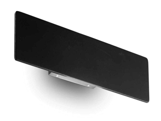 Φωτιστικό Τοίχου-Απλίκα Zig Zag 179315 29x9x5cm LED 12,5W 3000K Black Ideal Lux