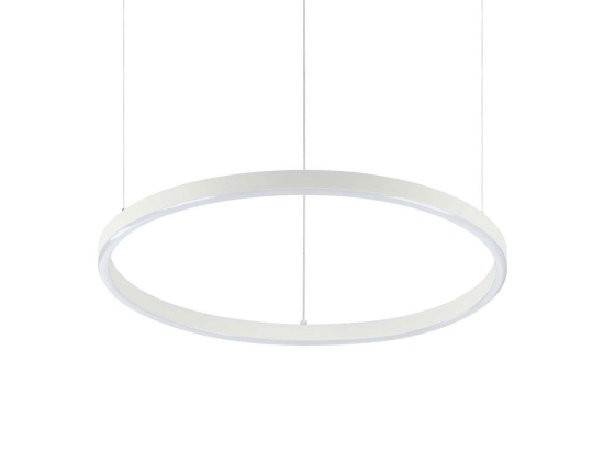 Φωτιστικό Οροφής Κρεμαστό Oracle Slim Round 269856 50x202,5cm 4000K 3350Lm On-Off 32W White Ideal Lux