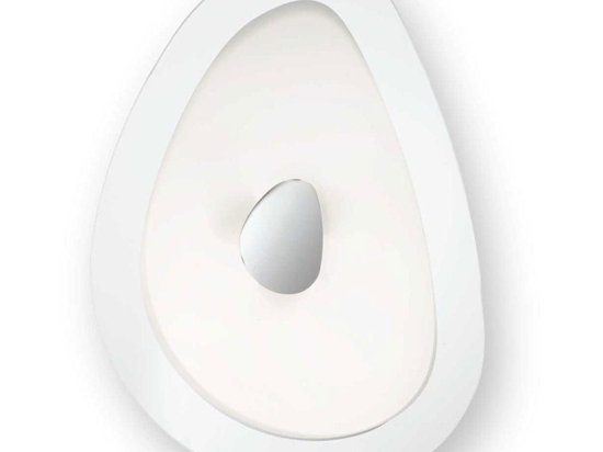 Φωτιστικό Οροφής - Πλαφονιέρα Geko 116112 56x40cm E27 max 4x60W White Ideal Lux