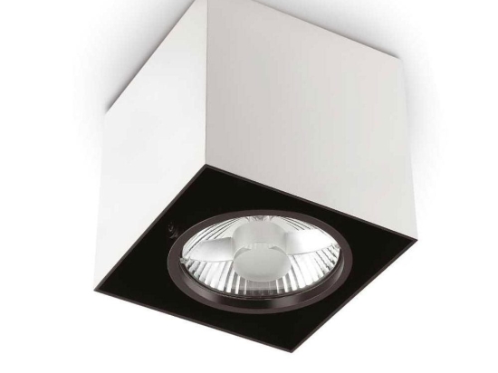Φωτιστικό Οροφής - Spot Mood Square 140902 9x10,5x9cm GU10 max 28W White Ideal Lux