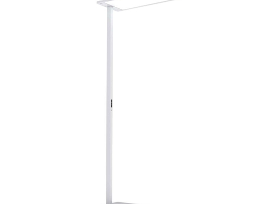 Φωτιστικό Δαπέδου Επαναφορτιζόμενο Comfort 296685 34x195cm LED 76W 3000K 10300Lm White Ideal Lux